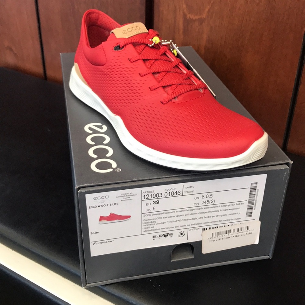 Ladies Ecco Spikeless Golf Shoes